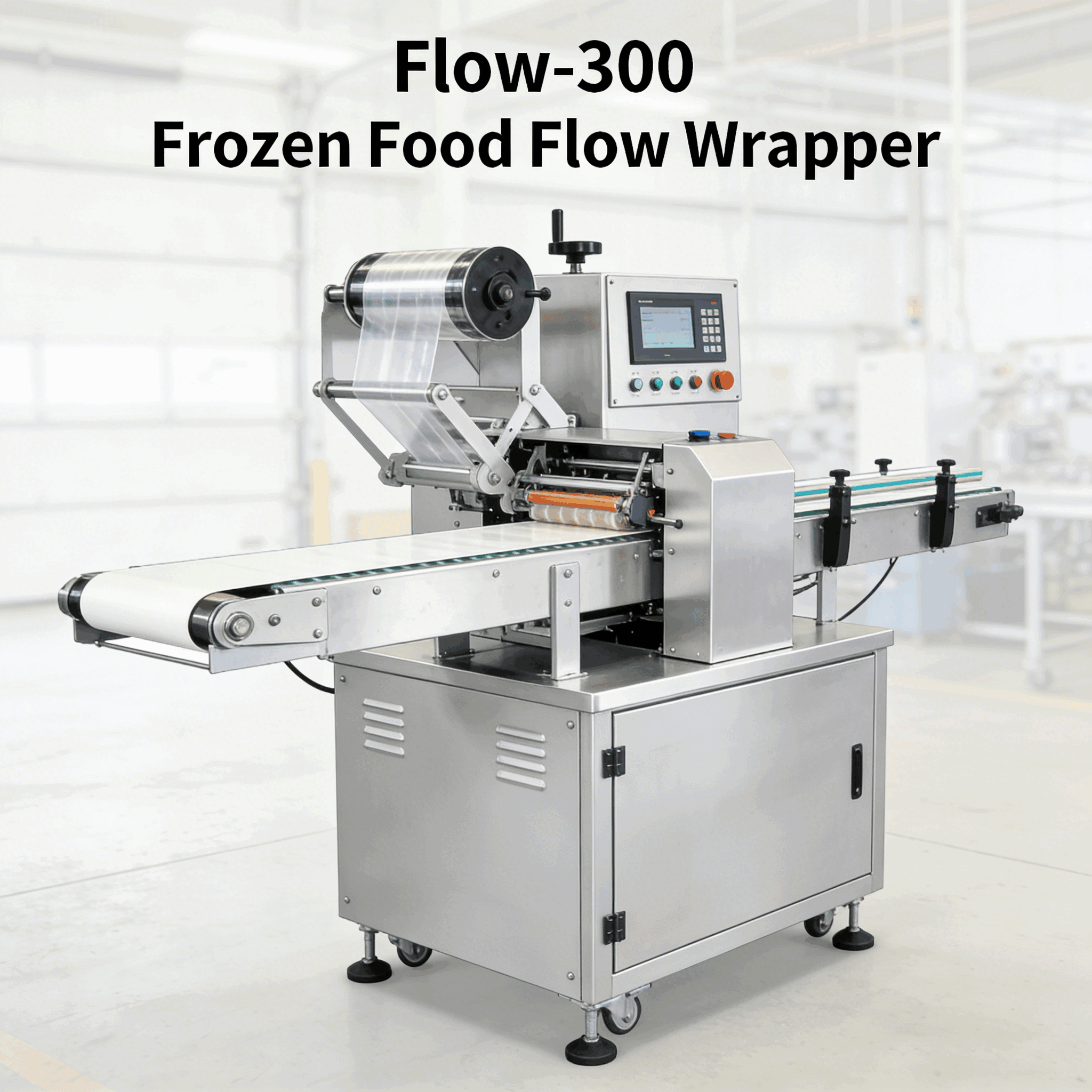 Flow-600 Hardware Flow Wrapper Machine - 